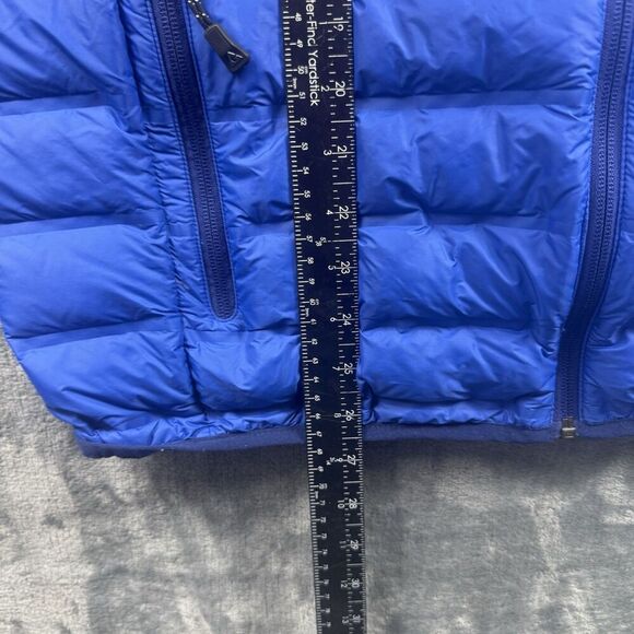 Gerry Puffer Jacket Mens Large Blue Goose Down Fillpower L Full Zip Outdoor - Picture 5 of 6